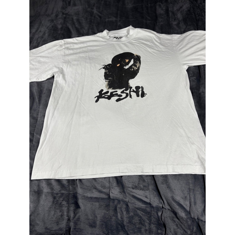 Keshi‎ Requiem 24/25 World Tour Graphic T-Shirt Mens Large White Concert Merch